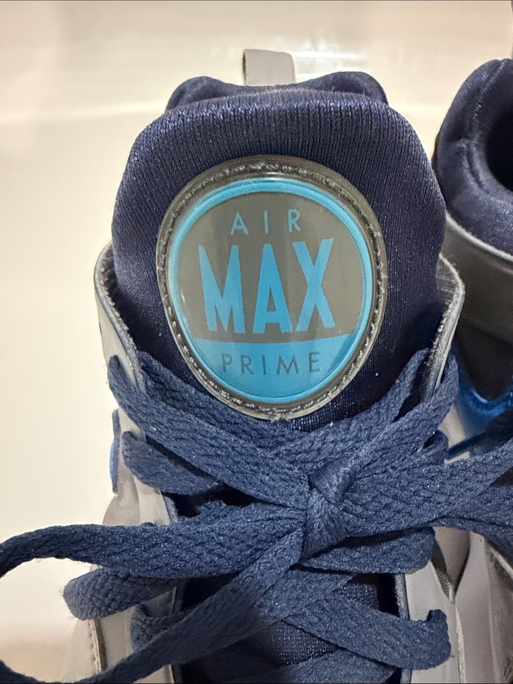 Nike Men’s Navy and Light Blue Athletic Sneakers